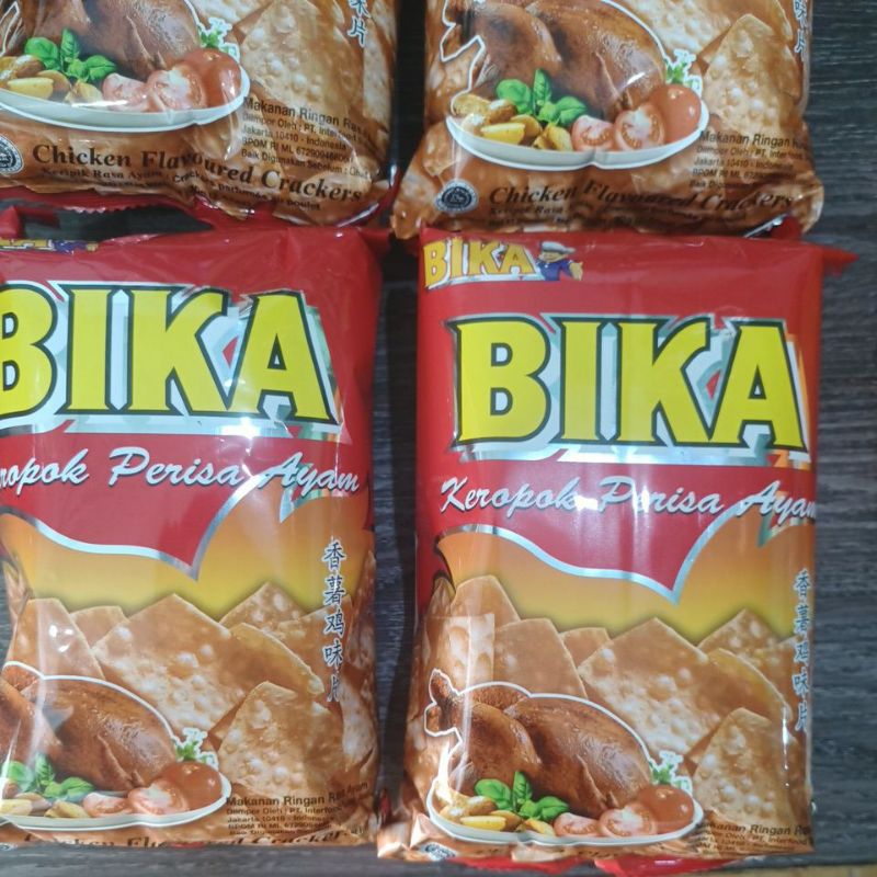 

Bika Snack Snek Malaysia 70gram / kerupuk ringan ayam udang sotong