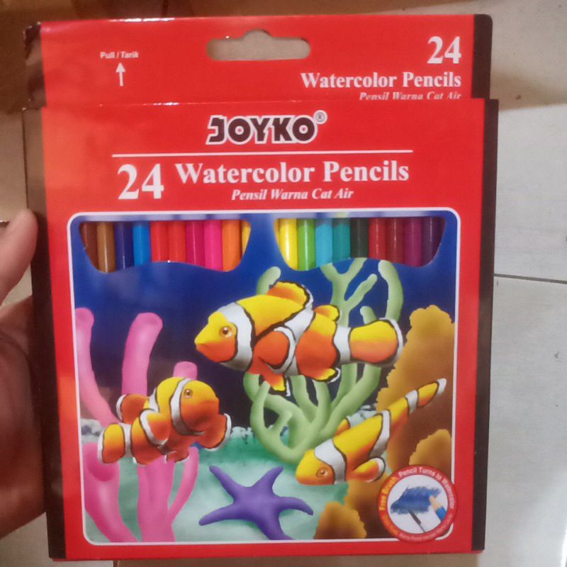 Pencil Warna JOYKO 24 Watercolor WCP-111