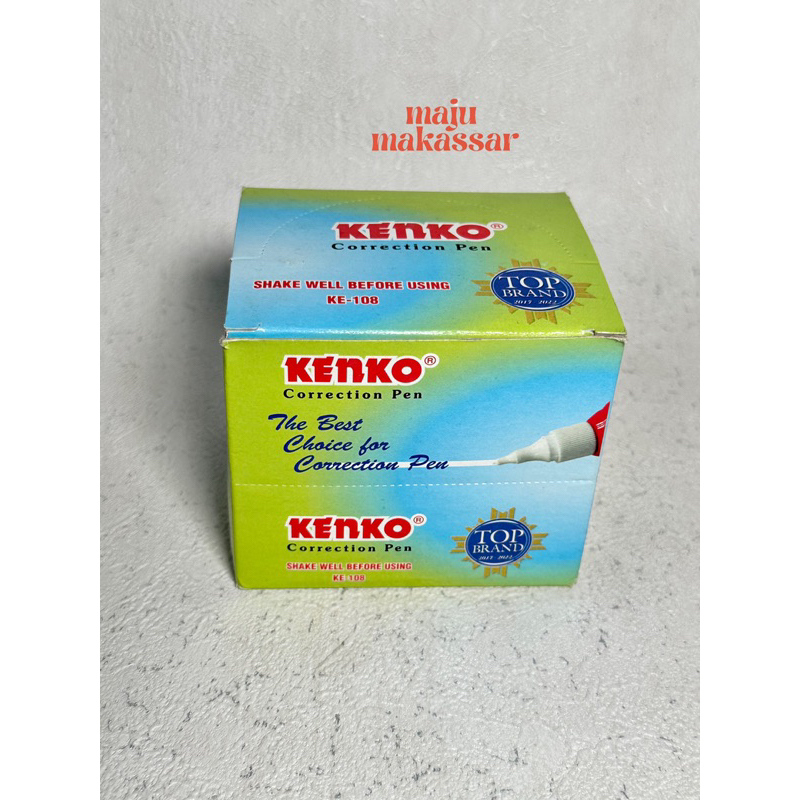 

Tipx Cair kenko / Correction pen KE-108 ( LUSIN / 12PCS)