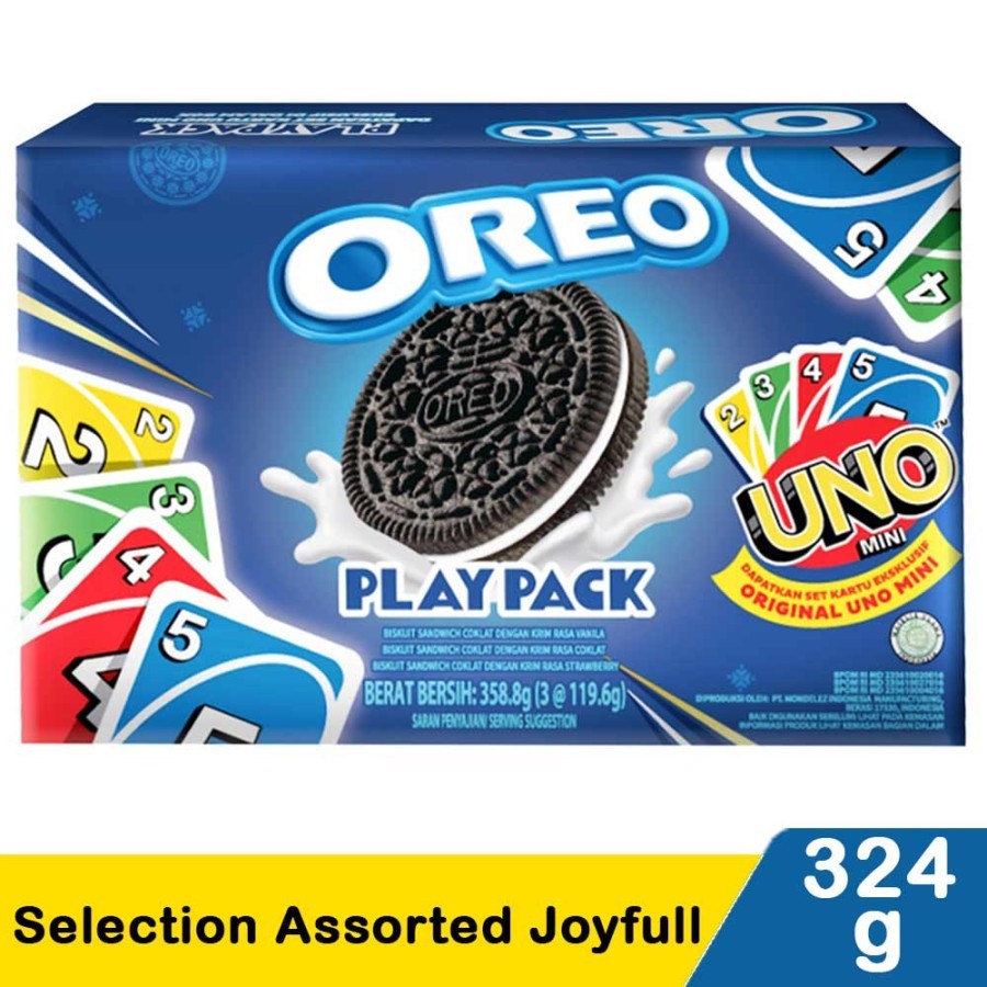 

Biskuit Oreo Playpack Edisi UNO Mini