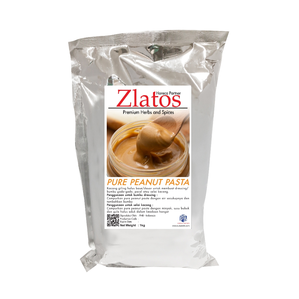 

Pure Peanut Pasta (Selai Kacang Murni)