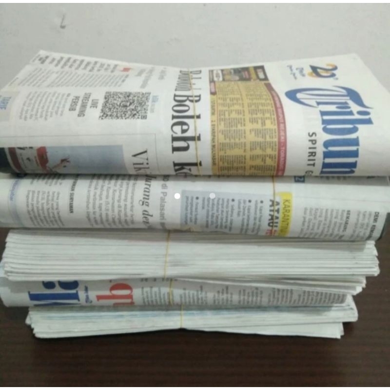 KORAN BEKAS KILOAN/MAJALAH