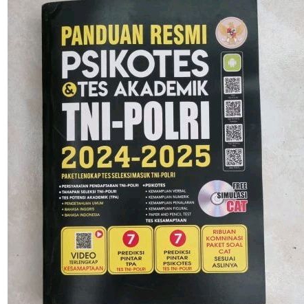 

PANDUAN RESMI PSIKOTES & TES AKADEMIK TNI POLRI 2024/2025