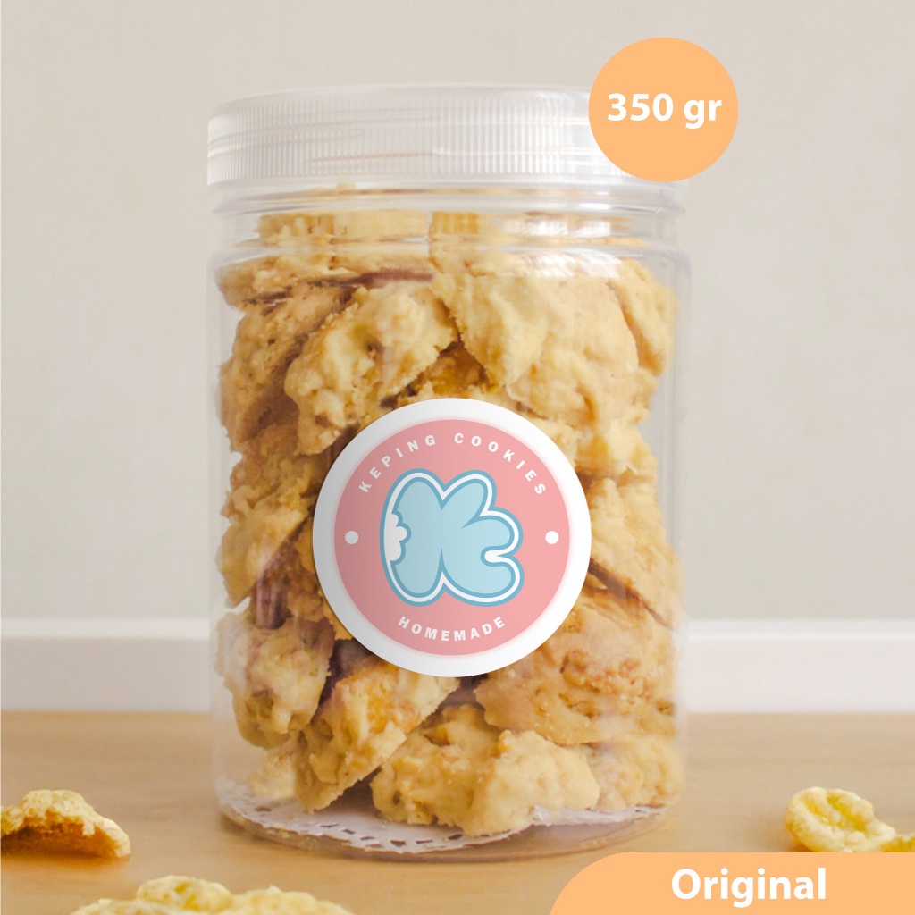 

Cornflakes Cookies/Kue Kering Cornflakes - 350 gr - Original/Matcha/Coklat/Strawberry/Red Velvet