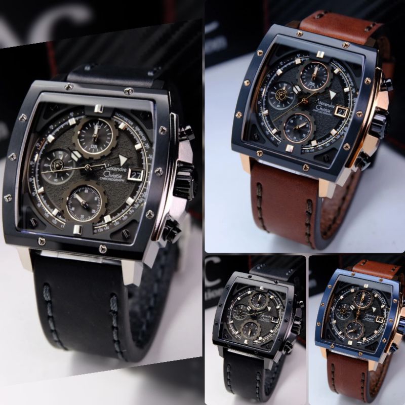 ALEXANDRE CHRISTIE 6376 / 6376MC PRIA ORIGINAL GARANSI 1TAHUN