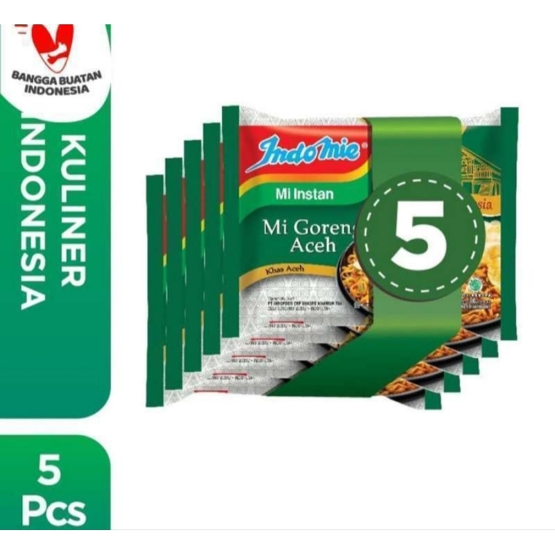 

Indomie Mie Goreng Aceh ( isi 5pcs)