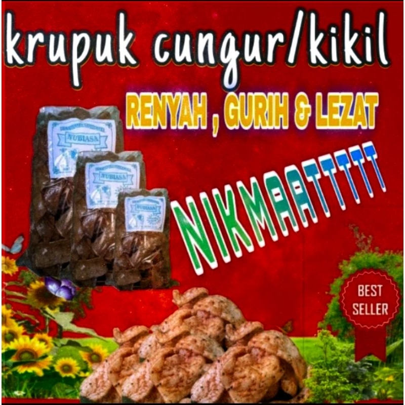 

KRUPUK CUNGUR/KIKIL SAPI ASLI GARUT