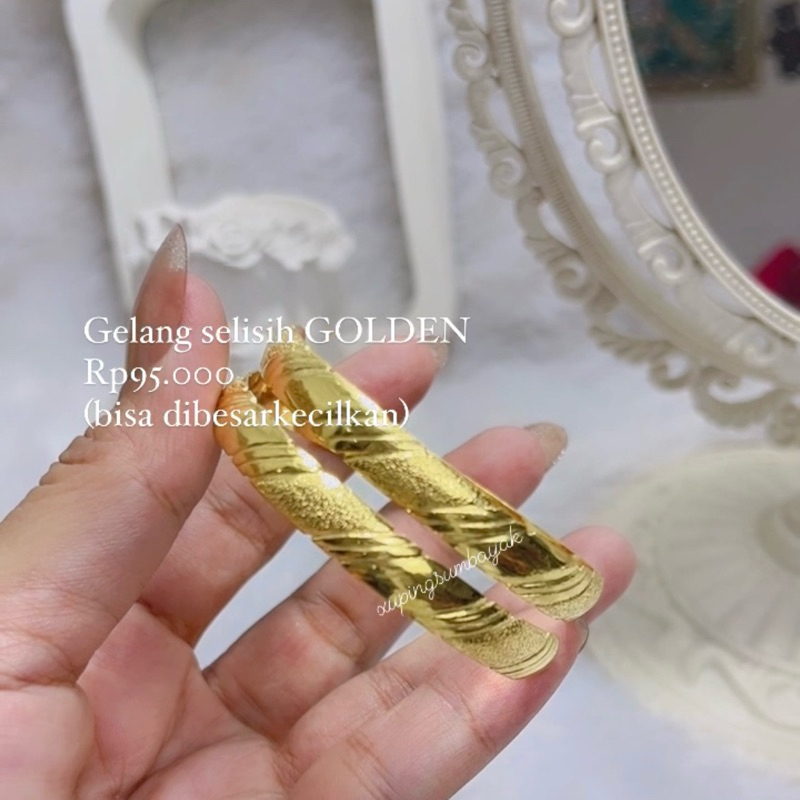xupingsumbayak. Gelang Golden GGdn121. gelang lapismas repplikaa mas london