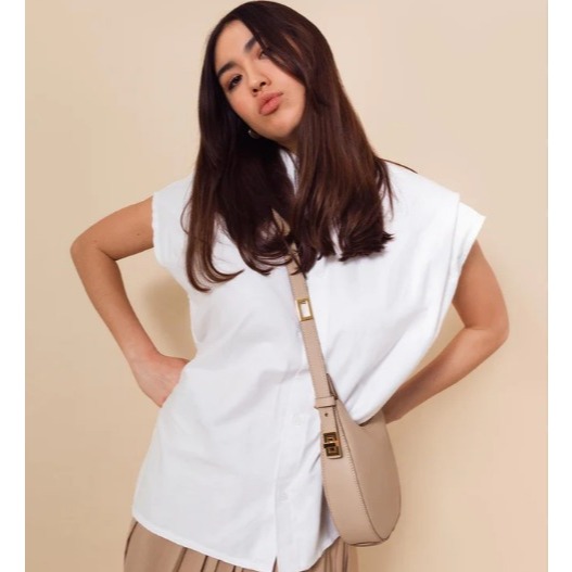 NINA Crescent Crossbody Bag