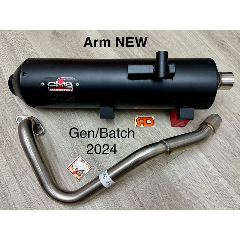 Knalpot CMS Original Vario 125 150 NEW Arm NEW