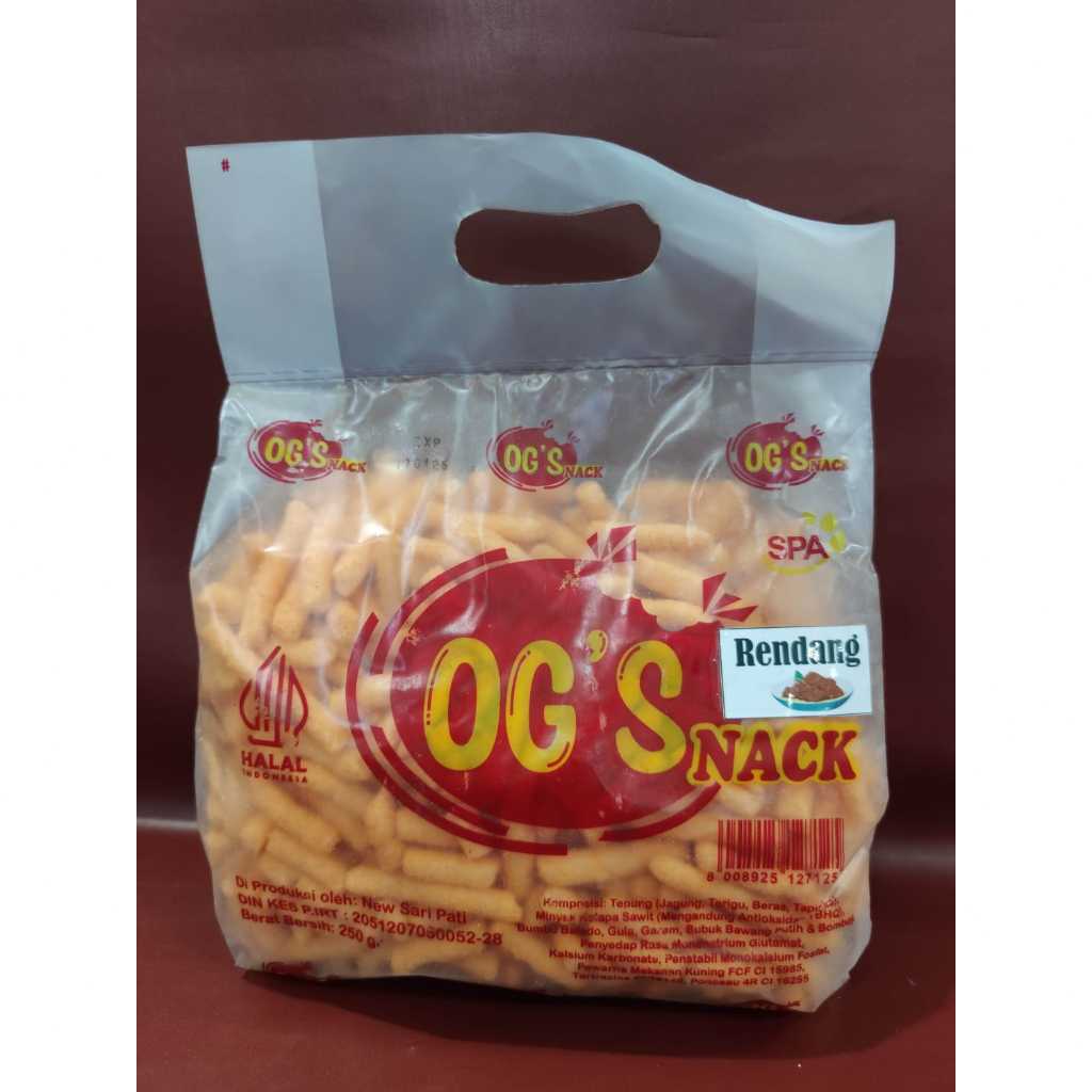 

Og Snack Stick Balado/Rendang 250G