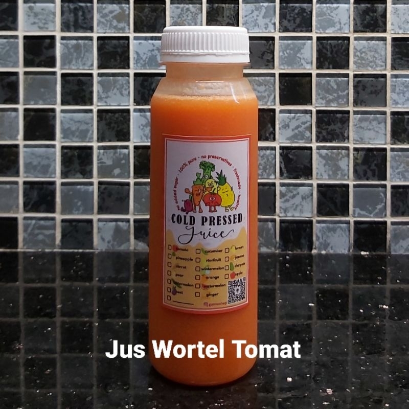 

Jus Wortel Tomat pure COLD PRESSED