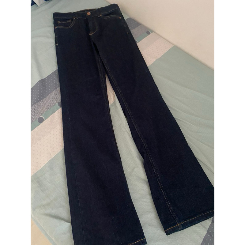 ZARA bootcut flare jeans dari blue