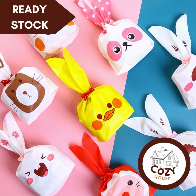 

10pcs plastik rabbit souvernir ultah 20x33 cm/ goddie bag Xtra Large bisa untuk snack/ 10pcs Plastik Ikat Snack/ Bingkisan Ukuran Besar