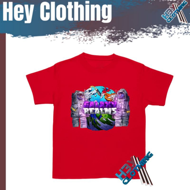 Kaos Anak Anak Logo Minecraft Galaxy Realms Baju Anak Pakaian Anak Anak Laki Laki Perempuan