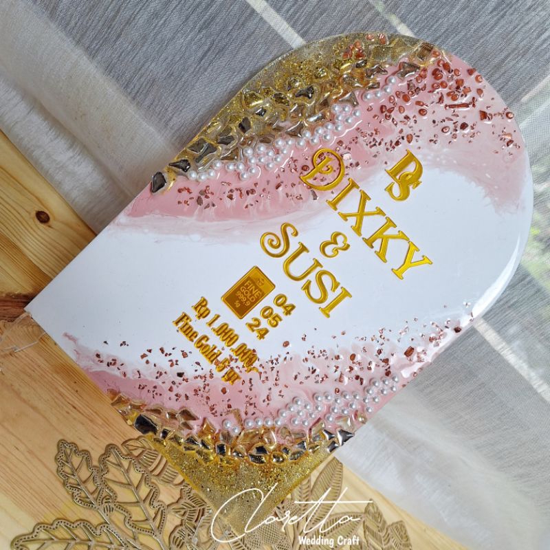 mahar resin dekorasi mahar resin custom