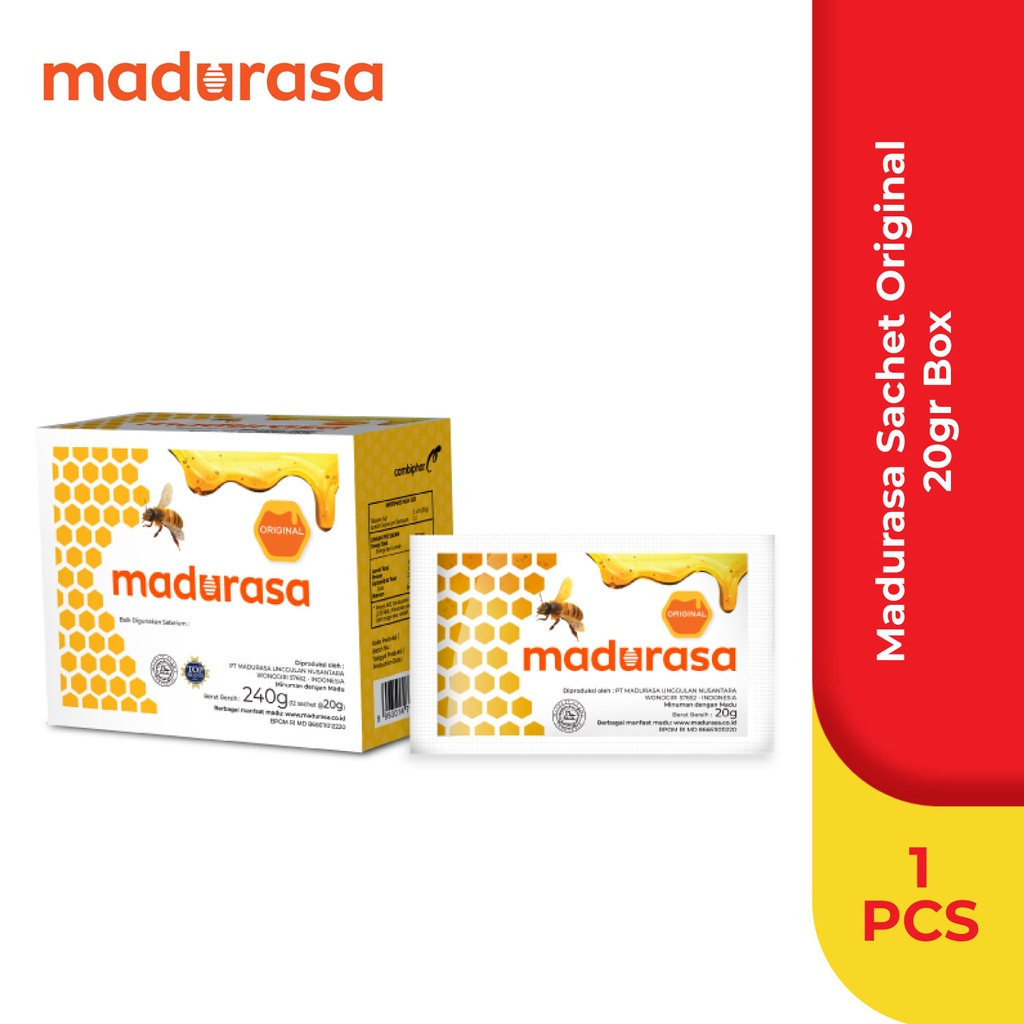 

Madurasa Sachet Original @20gr 1 Box