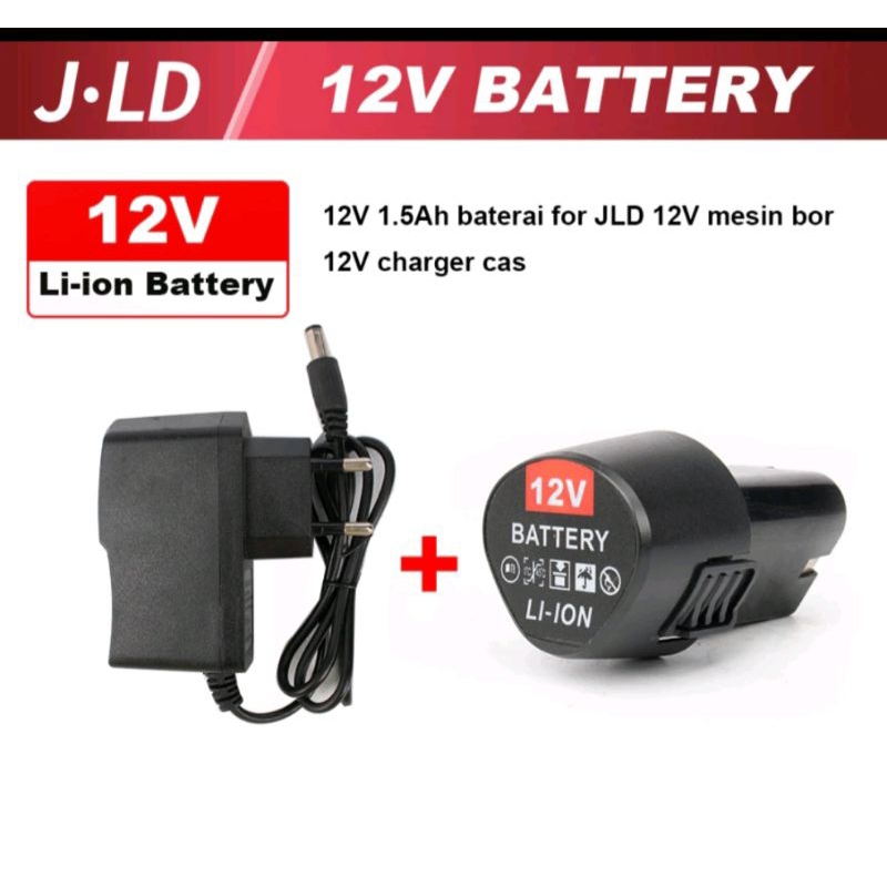 Baterai 12V JLD - charger 12V jld - batrai & cas 12volt utk JLD, Nrt, Xenon, bitec, dll