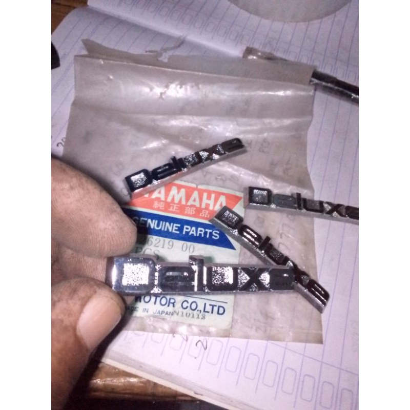 emblem setang yamaha U5 U7 original NOS 528 04 02