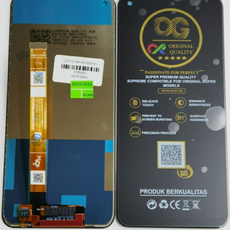 LCD OPPO A53 / REALME 7I / C17 OG ORI SUPER FULLSET TOUCHSCREEN