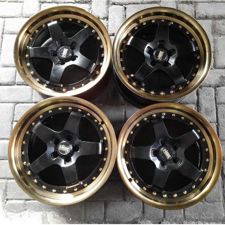 Velg Mobil Bekas Ring 17 Baut 5 BOB HSR R17X7,5-8,5 5X100 ET42-35