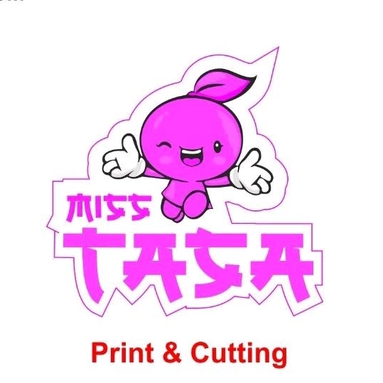 

Desain 005, Stiker label Tempat Sabun Miss Tasa print&cutting