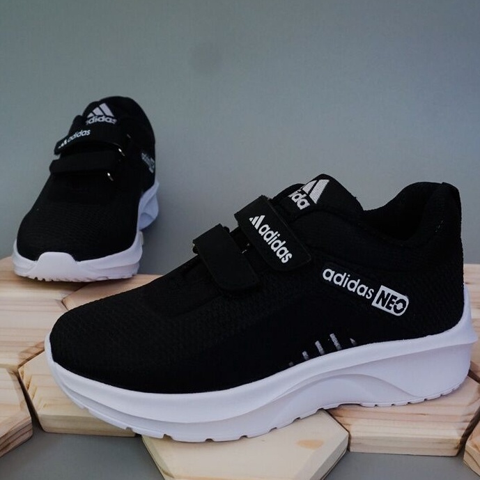 ART J8J SEPATU SEKOLAH COWO CEWE SEPATU ANAK SEKOLAH SEPATU ADIDAS NEO  SEPATU ANAK LAKI LAKI  SEPAT