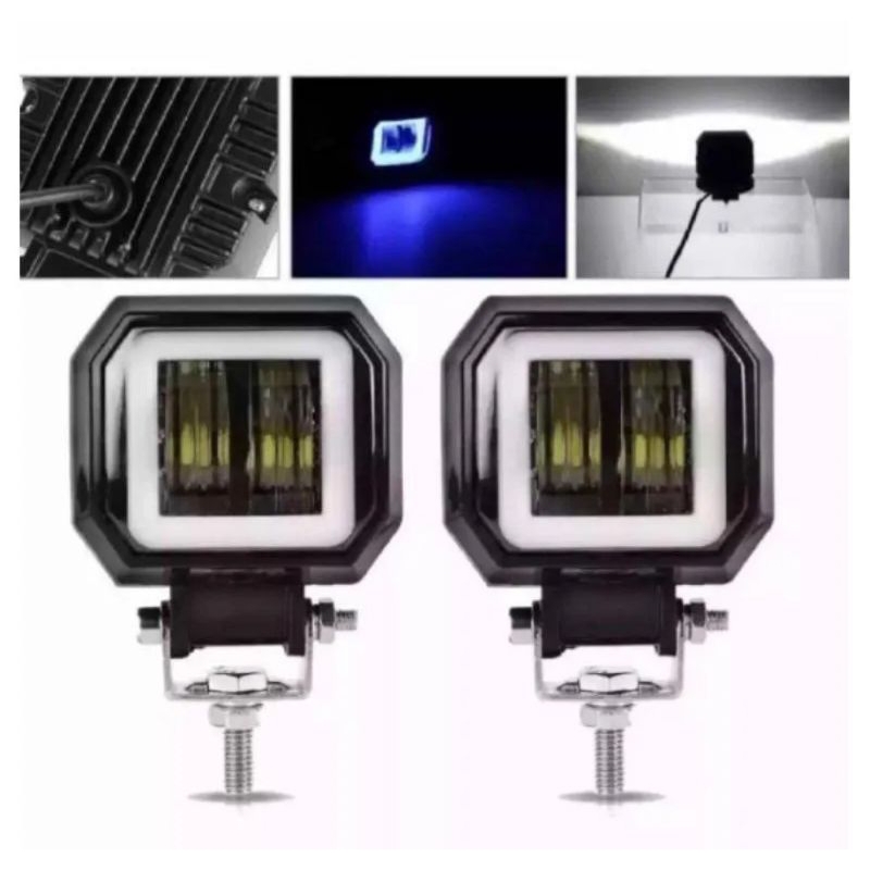 LAMPU TEMBAK DAYMAKER MINI 2 MATA / LED CWL DAYMAKER 2 MATA MODEL KOTAK