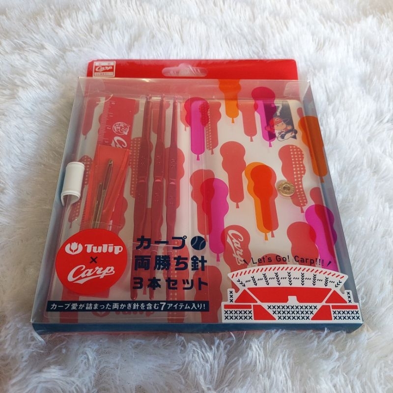 Tulip Hakpen Set Double Pointed Isi 3