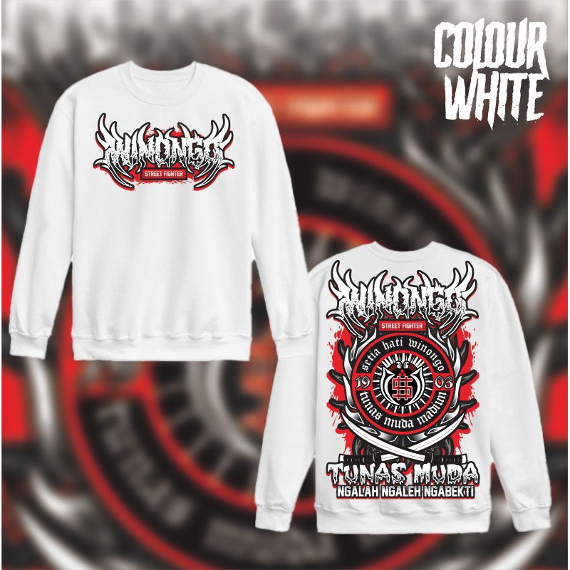 Sweater Setia Hati Winongo Tunas Muda Madiun 1903 Winongo Street Fighter By Foxclot GE4