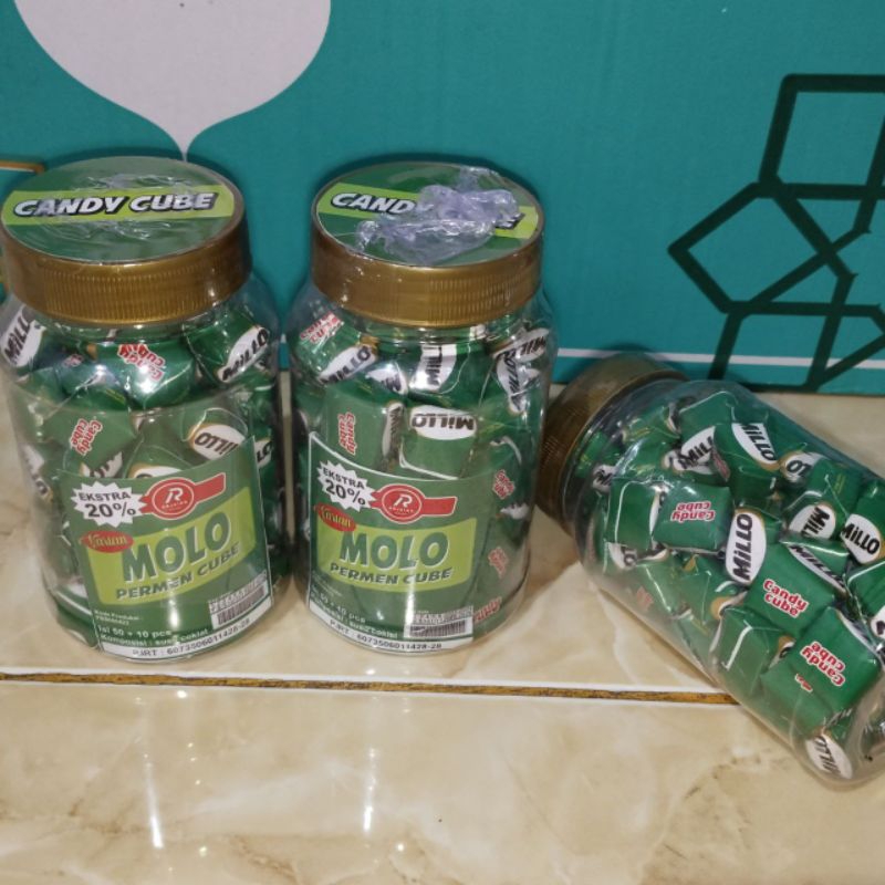 

Permen Candy Cube Bundle 3 MOLO Isi 60 pcs