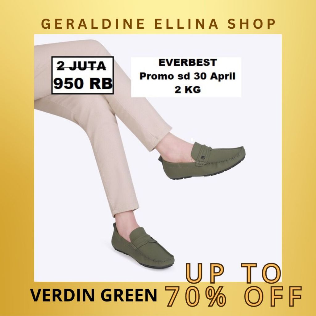 Sepatu pria Everbest 100% Original SALE seri VERDIN