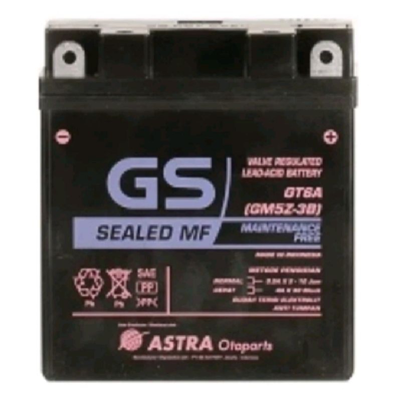 Aki GS Astra Gm5z3B Aki kering GS supra lama grand mio jupiter z lama