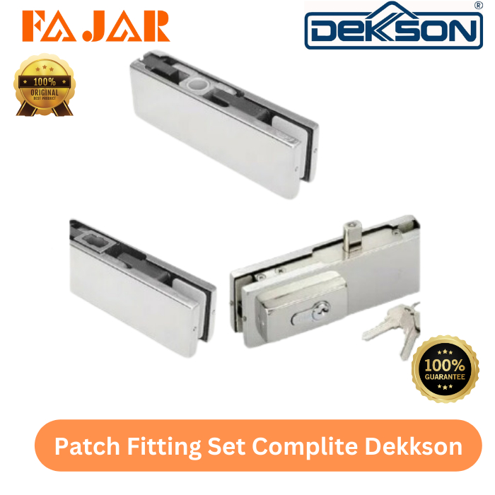 Patch Fitting Dekson Set Complite Original (PT10, PT20, US10 + Cylinder dekson)
