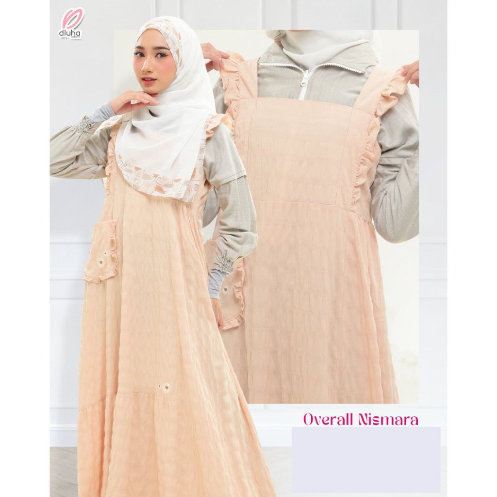 Overall Dara Nismara | Overall | Overall Remaja | Overall Dewasa | Overall Rabbani | Dress Remaja [O