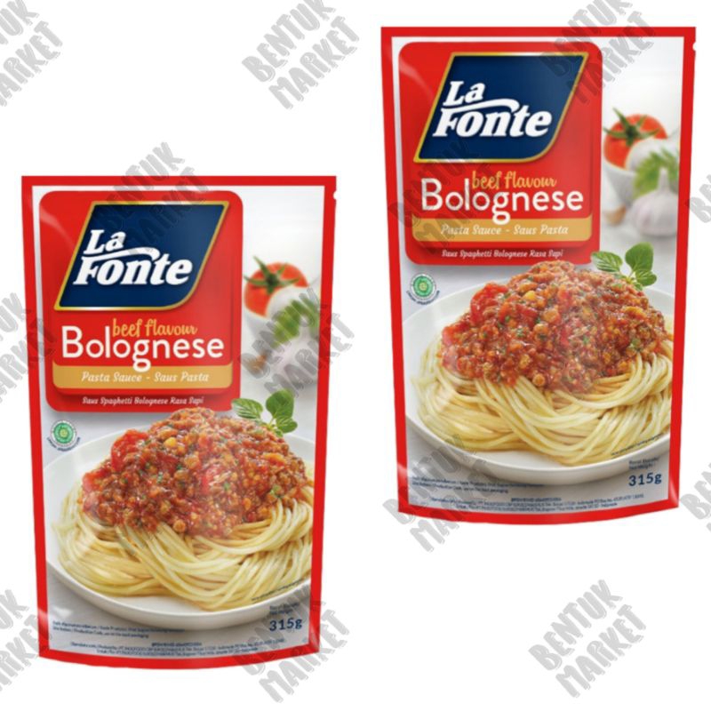 

La Fonte Saus Pasta Bolognise 315gr / Saus Pasta