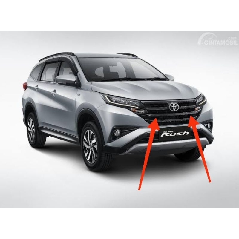 list Grille Bemper Bumper Depan All New Rush Original