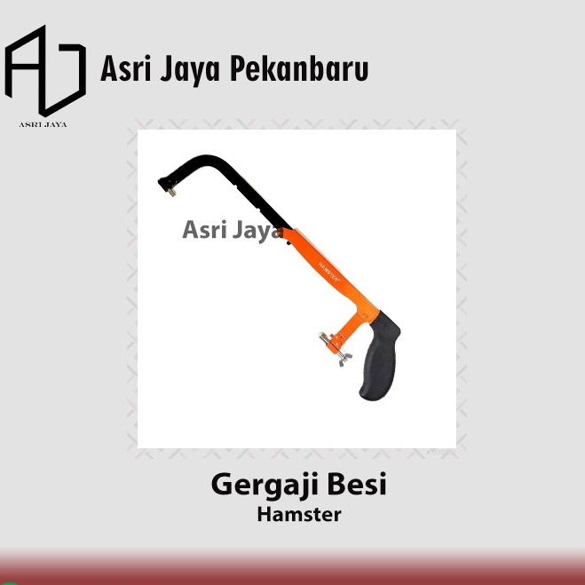 Gagang Gergaji BESI Lapis Karet HAMSTER / Gergaji Besi 8 - 12 Inch