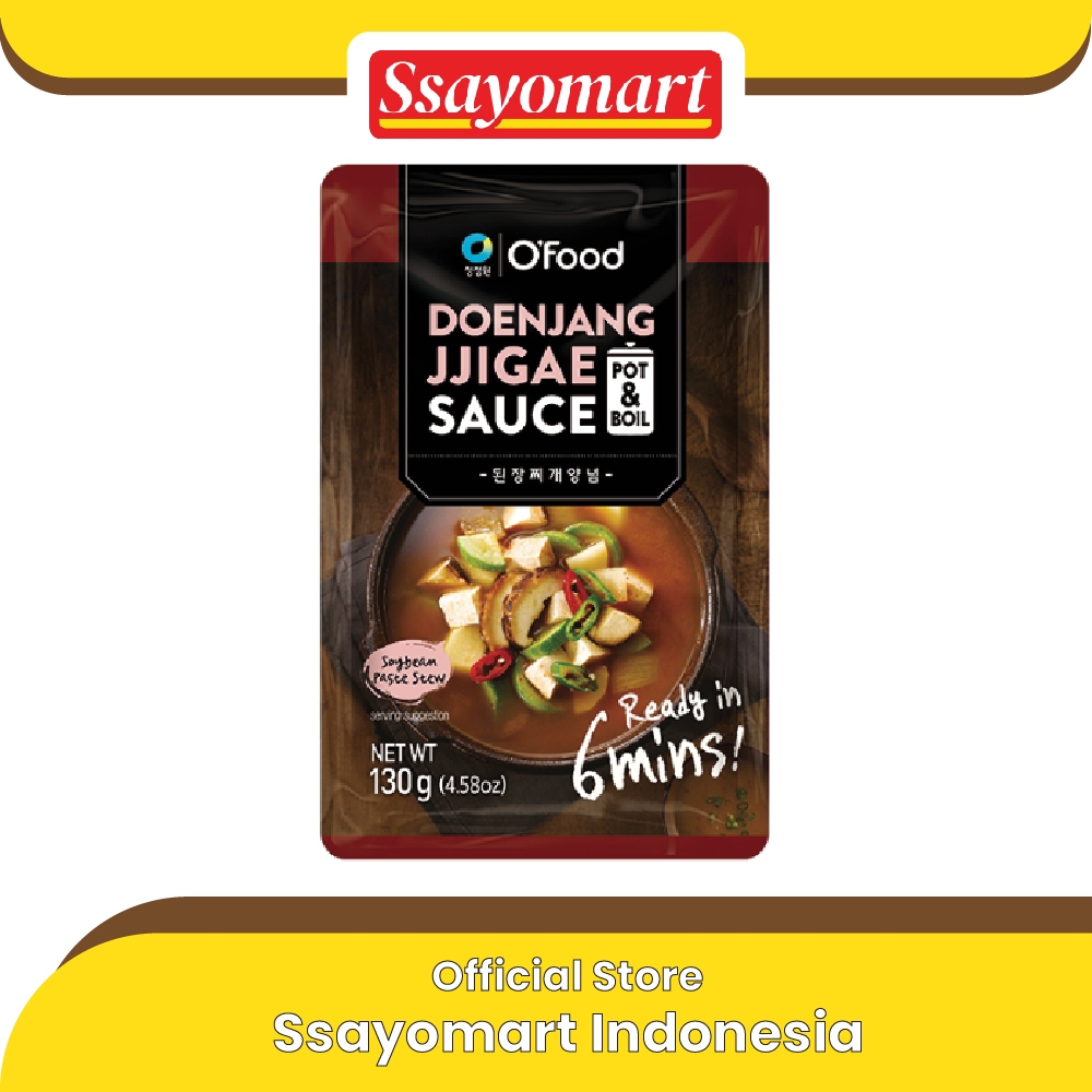 

Daesang Chung Jung One Ofood DOENJANG JJIGAE SAUCE 130g