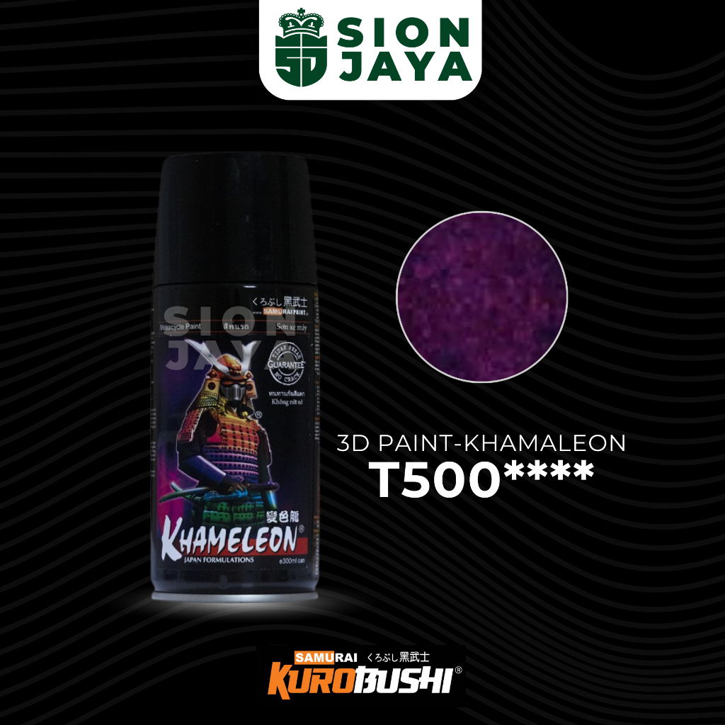 Pilox/Pylox/Cat Semprot Samurai paint Warna Bunglon/3D Paint Khamaleon T500