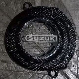 Cover kipas custom suzuki matic 125 carbon ( spin, skywave, hayate, skydrive )