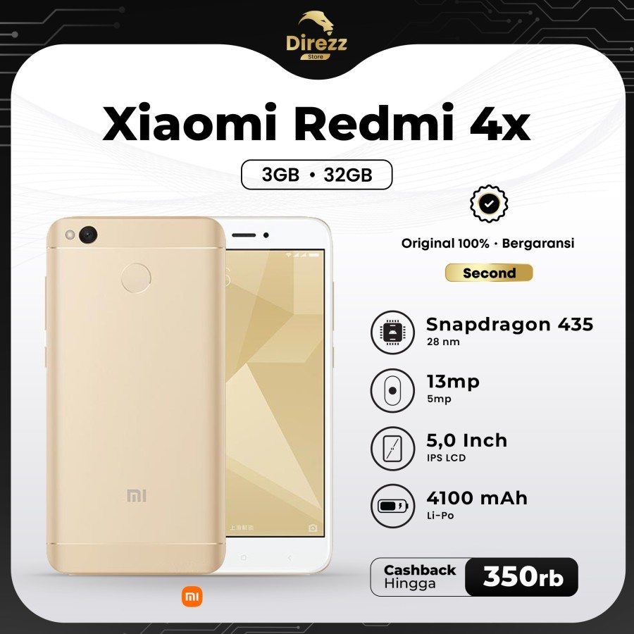 Xiaomi Redmi 4X 3/32Gb Second