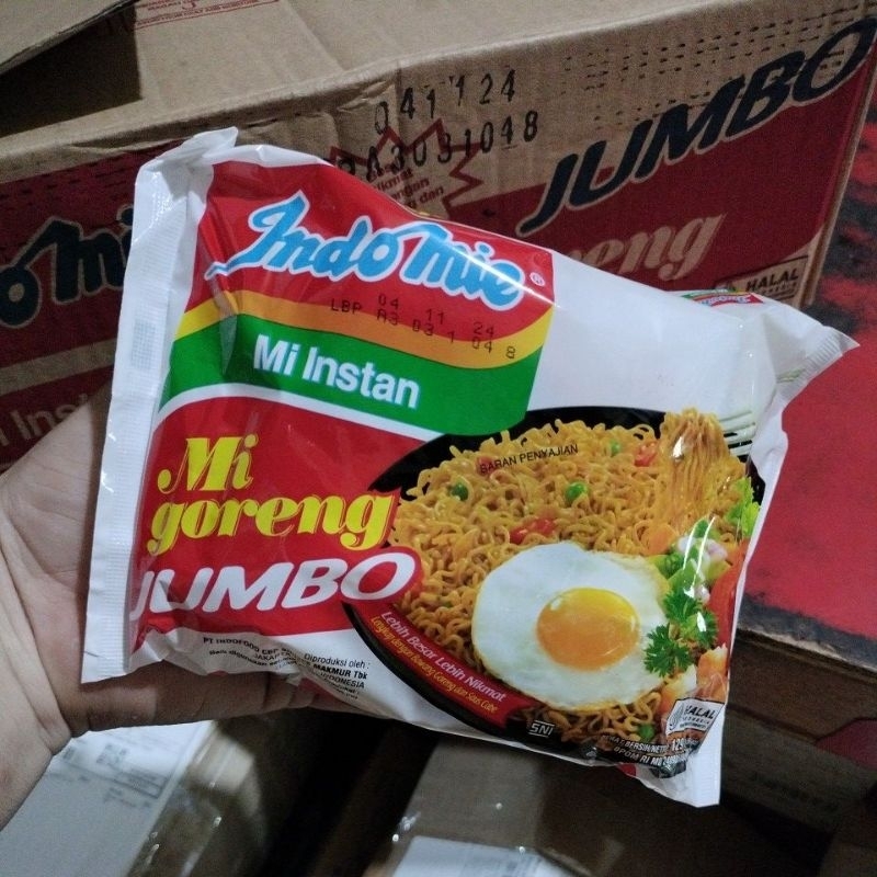 

MI GORENG JUMBO HARGA SATUAN 1 PCS@129gram