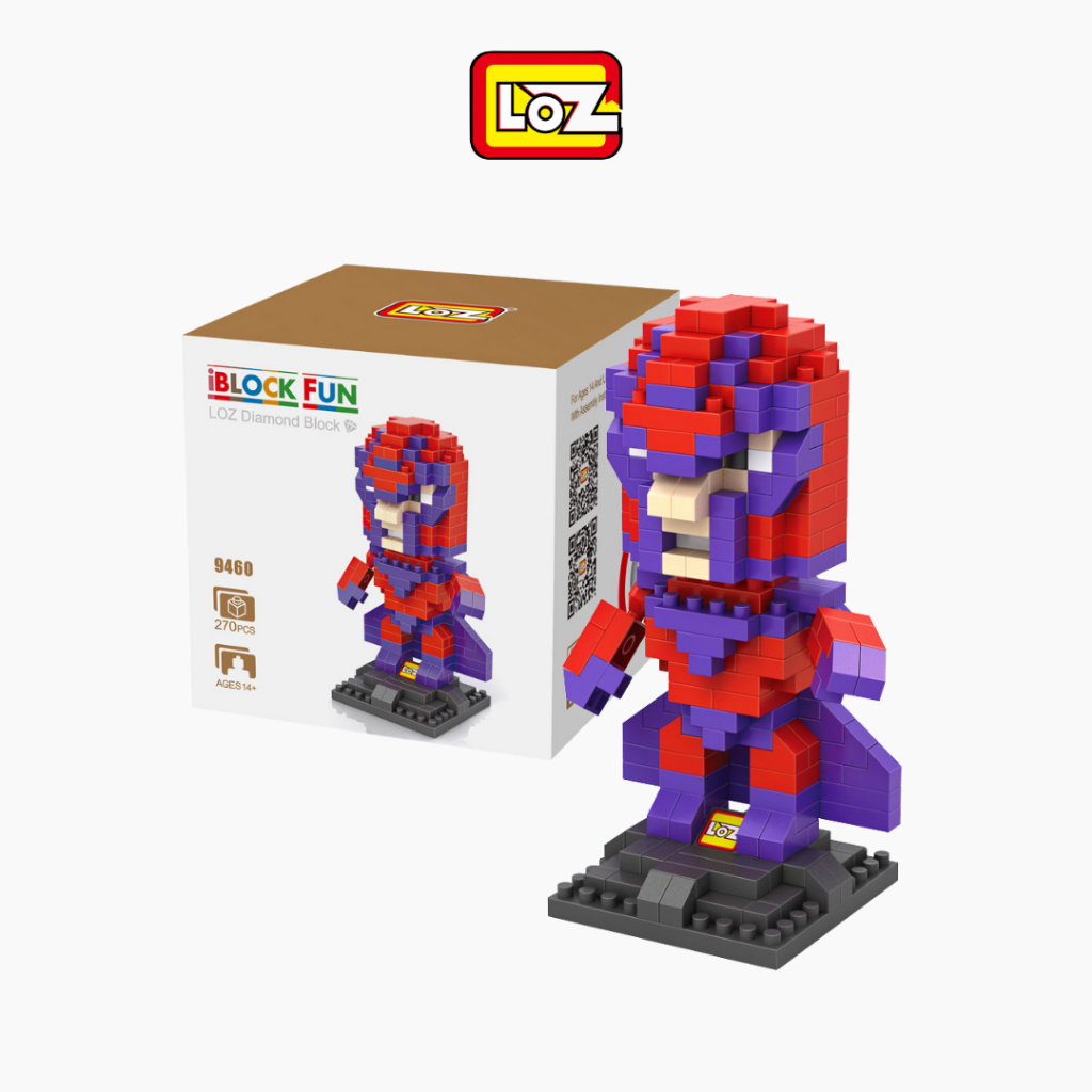 Mainan Brick Anak / Balok Susun Model Karakter LOZ 9460 Large Magneto