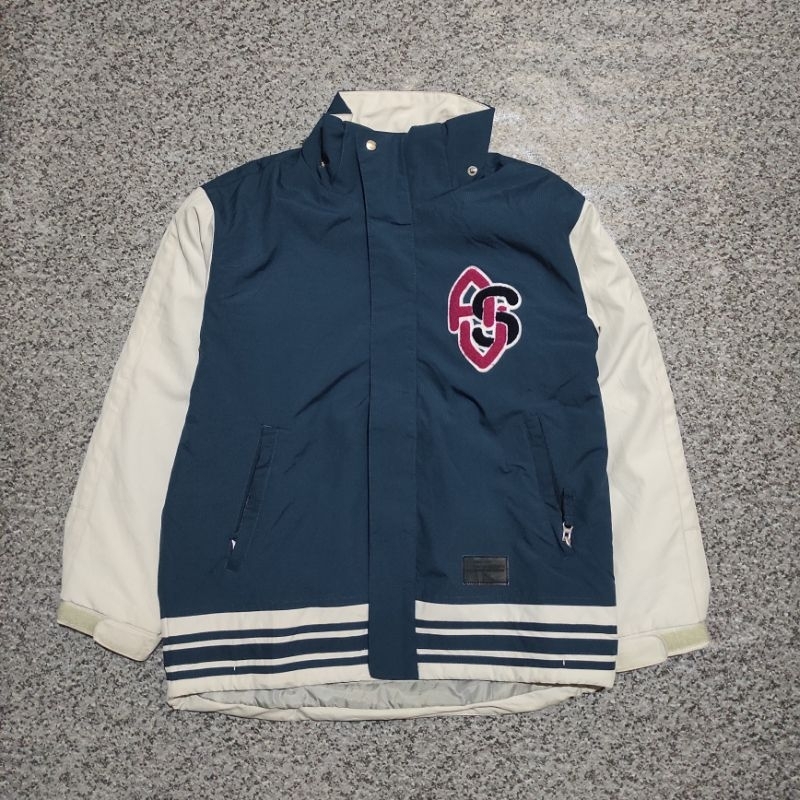 Jaket Outer Varsity Snowboard Vintage Racing Descente Second