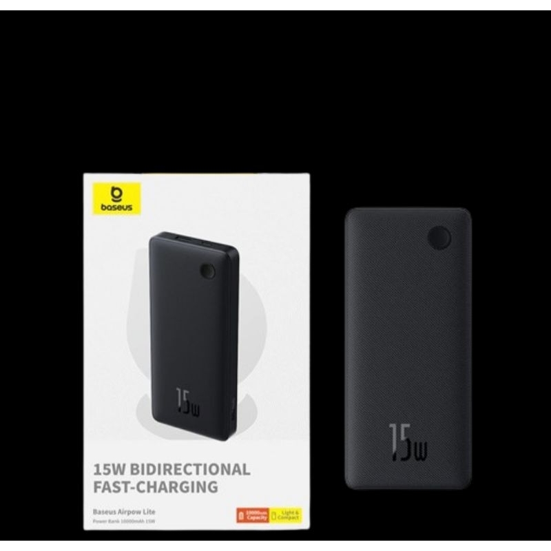 POWER BANK BASEUS 15 WATT