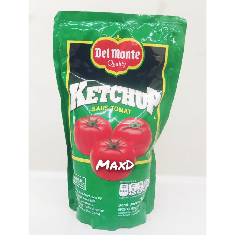 

Del Monte Ketchup Saus Tomat 1Kg 1 Pcs