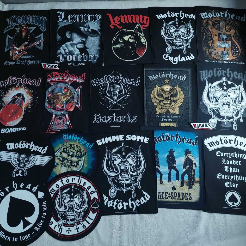 BACK PATCH Official Band Merchandise Original MOTORHEAD #1