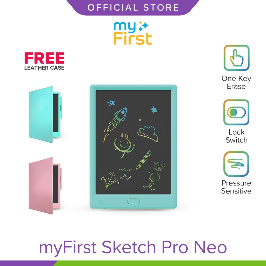 

myFirst Sketch Pro Neo Drawing Pad Book Doodle 10" inch