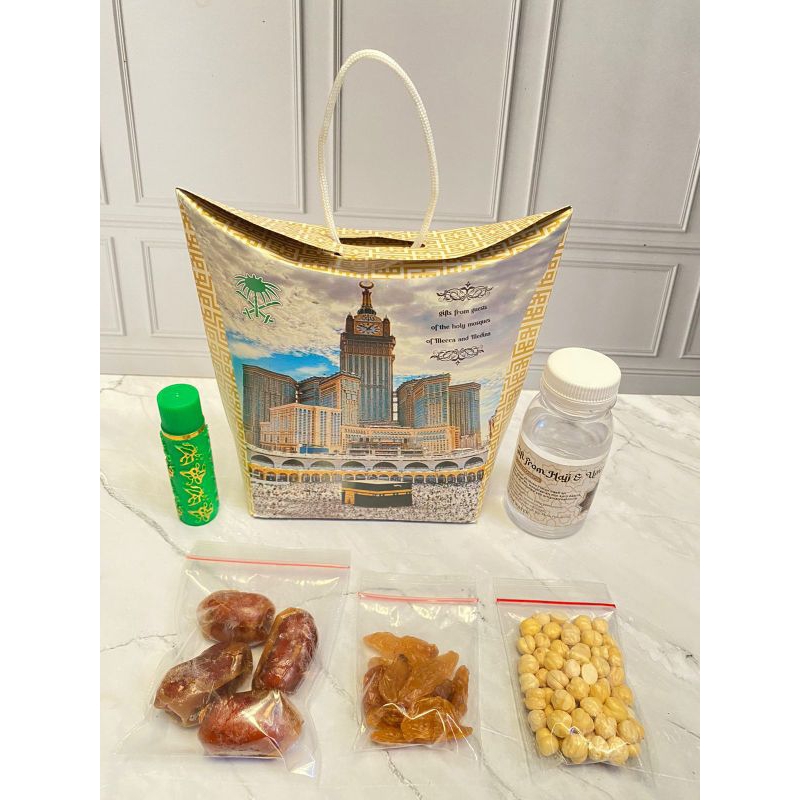 

PAKET OLEH OLEH HAJI DAN UMROH /HAMPERS MURAH PAKET A MURAH SATUAN/PCS